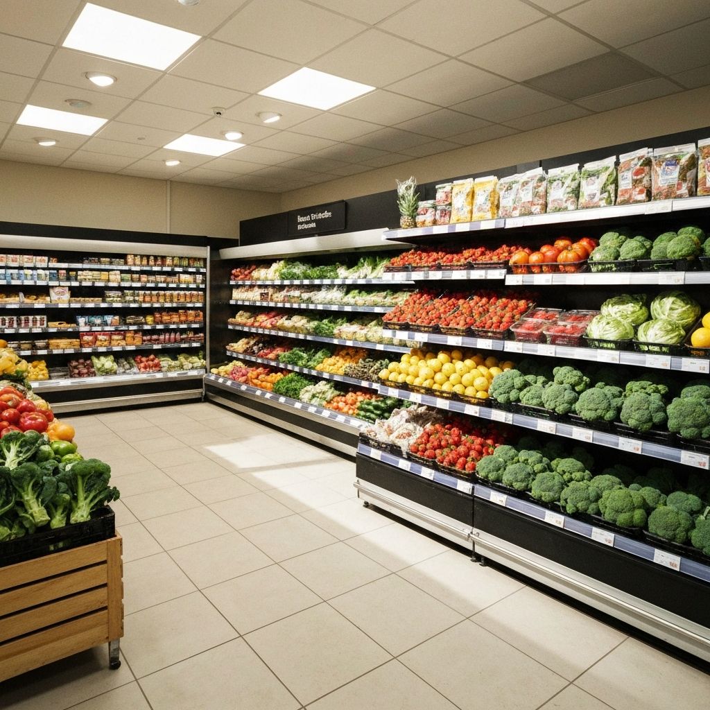 Fresh produce selection